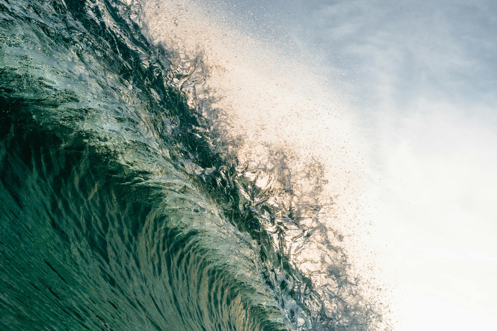 Bis die Welle bricht